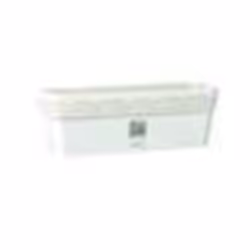 STEFANPLAST Balconnière Cloe - 50 cm - Blanc et taupe travertin