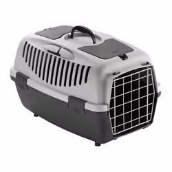 Carrefour Trasportino gulliver 2 con porta metallo 55x36x35 cm, Caisse de transport rigide pour animaux de compagnie, Caisse ...