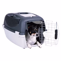 Zolux Cage de Transport Gulliver 3 Delux Gris Métal Plastique
