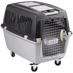 Kerbl 84585, Caisse de transport rigide pour animaux de compagnie, Caisse de transport avion pour animaux de compagnie, Chien ...