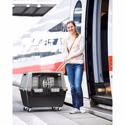 Kerbl 81340 Cage de transport pour animaux de compagnie Caisse de transport voiture - Vue supplémentaire 10