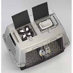 Kerbl 81340 Cage de transport pour animaux de compagnie Caisse de transport voiture - Vue supplémentaire 8