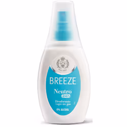 BREEZE Neutro, Femmes, Déodorant, Déodorant spray, Spray, 75 ml, 24 h