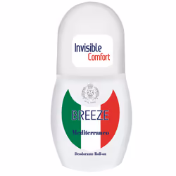BREEZE Mediterraneo, Femmes, Déodorant, Déodorant roll-on, Boîte, 50 ml, 48 h