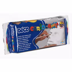 Carioca 30997/31, Pâte à modeler, Blanc, 1 kg, 340 mm, 240 mm, 150 mm