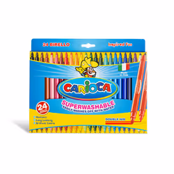Carioca Birello, Fin/moyen, Multicolore, Pointe ogive, 2,6 mm, 4,7 mm, Rond