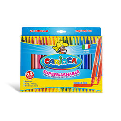 Carioca Birello stylo-feutre Fin/moyen Multicolore 24 pièce(s)