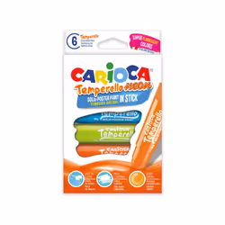 Carioca 42675, Multicolore, Solide, Boîte en carton, 6 pièce(s)