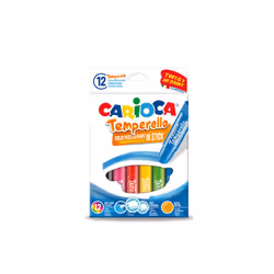 Carioca Temperello, Multicolore, Solide, Boîte, 12 pièce(s)
