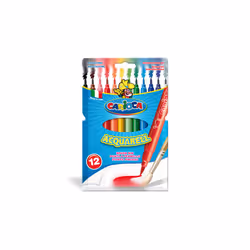 Carioca Acquarell, Fin, Multicolore, Pointe du marqueur, 3 mm, Rond, Italie