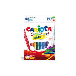 Carioca ColorChange stylo-feutre Extra-large Multicolore 10 pièce(s)