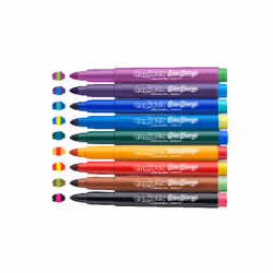 Carioca ColorChange stylo-feutre Extra-large Multicolore 10 pièce(s)