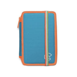 Carioca 42802 trousse à crayons Fluoropolymère Bleu, Orange