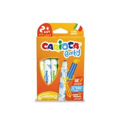 Carioca Marker 2+ stylo-feutre Extra-large Multicolore 6 pièce(s)