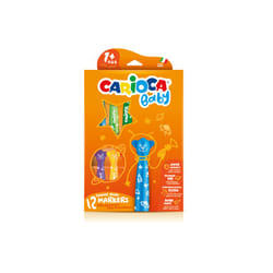 Carioca Teddy Marker 1+ stylo-feutre Extra-large Multicolore 12 pièce(s)