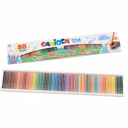 Carioca 42890, Couleurs assorties, 80 pièce(s)