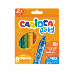 Carioca 42892, Doux, Multicolore, 8 pièce(s)