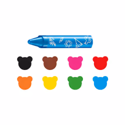 Carioca 42892 crayon de couleur Multicolore 8 pièce(s)