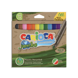 Carioca Eco Family Jumbo stylo-feutre Multicolore 12 pièce(s)