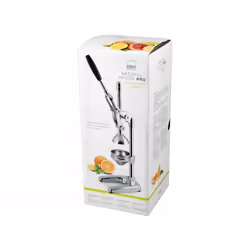 H&H Lifestyle Natural Juicer PRO presse-agrumes Acier inoxydable Noir, Acier inoxydable