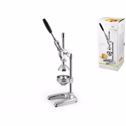 H&H Lifestyle Natural Juicer PRO presse-agrumes Acier inoxydable Noir, Acier inoxydable