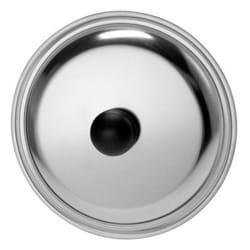 Pengo 8003512611278 couvercle Rond Noir, Acier inoxydable