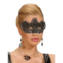 Masque - GENERIQUE - Loup antique or avec pierres - Noir et doré - Adulte - Intérieur