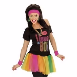 Tutu multicolore - WIDMANN - Adulte - Taille S/M/L - Idéal pour déguisement danse ou carnaval