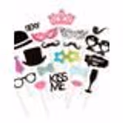 Accessoires Photobooth Wedding party (x20) Violet
