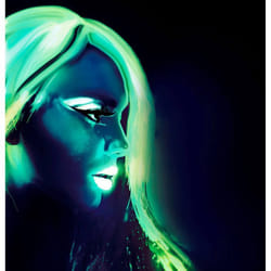 Tube De Maquillage à lEau - Phosphorescent : Vert