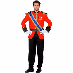 Déguisement Prince William Royal Homme - WIDMANN - Noir - Adulte 18+