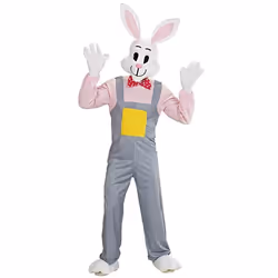 Déguisement Lapin Champs - WIDMANN - Adulte - Noir