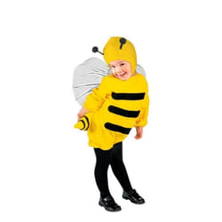 Déguisement dabeille - WIDMANN - Costume enfant 3-4 ans - Chapeau inclus - Multicolore - Jaune