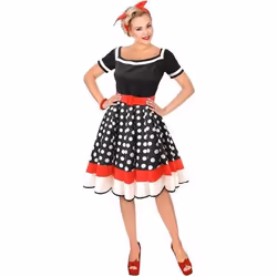 DÉGUISEMENT PIN-UP CHIC ANNÉES 50 FEMME XS