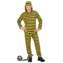 Déguisement de Dalton pour enfant - Marque - Modèle - Jaune et noir - Blanc - Garçon