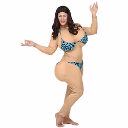 Déguisement bimbo des plages adulte