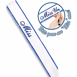Echarpe en satin - WIDMANN - Miss - Blanc - Adulte - Mixte
