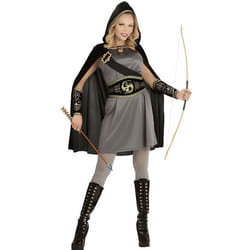 Déguisement Archer Médiéval femme - WIDMANN - XL - Ceinture bracelets et cape