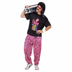 Déguisement jogging I love 80s homme