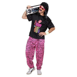 Déguisement jogging I love 80s homme