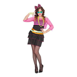 Widmann Déguisement groupie fille années 80 femme (M)