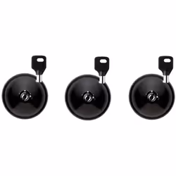 Serrure UFO³ Smart Duo Noir pour porte arrière et 2 latérales utilitaire + 3 clés - 8090S233PN - Ajoute à UFO³ SMART une cara ...