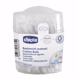Chicco 00064457000000, Blanc, Enfant, 160 pièce(s), Coton, Plastique