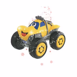 Chicco Billy BigWheels - Jaune, Voiture, 2 an(s), AA, Jaune