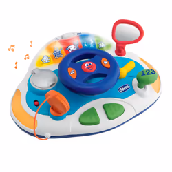 Chicco Mon Premier Volant Bilingue, 1 an(s), AA, Multicolore