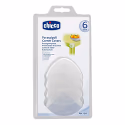 Chicco 00060806000000, Protections d'angle de lit d'enfant, 4 pièce(s), Blanc, Plastique, Ampoule