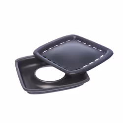 Moneta Etnea, Rectangulaire, Poêle grill, Noir, Artech Stone, Etnea, Aluminium
