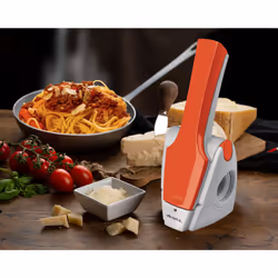 Ariete 447 Râpe électrique et spiraliseur Orange, Blanc - Vue supplémentaire 6