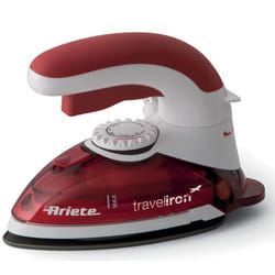 Ariete 00S622400AR0 Fer à repasser à sec ou à vapeur Semelle en acier inoxydable 800 W Rouge, Blanc