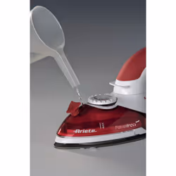 Ariete 00S622400AR0 Fer à repasser à sec ou à vapeur Semelle en acier inoxydable 800 W Rouge, Blanc - Vue supplémentaire 4